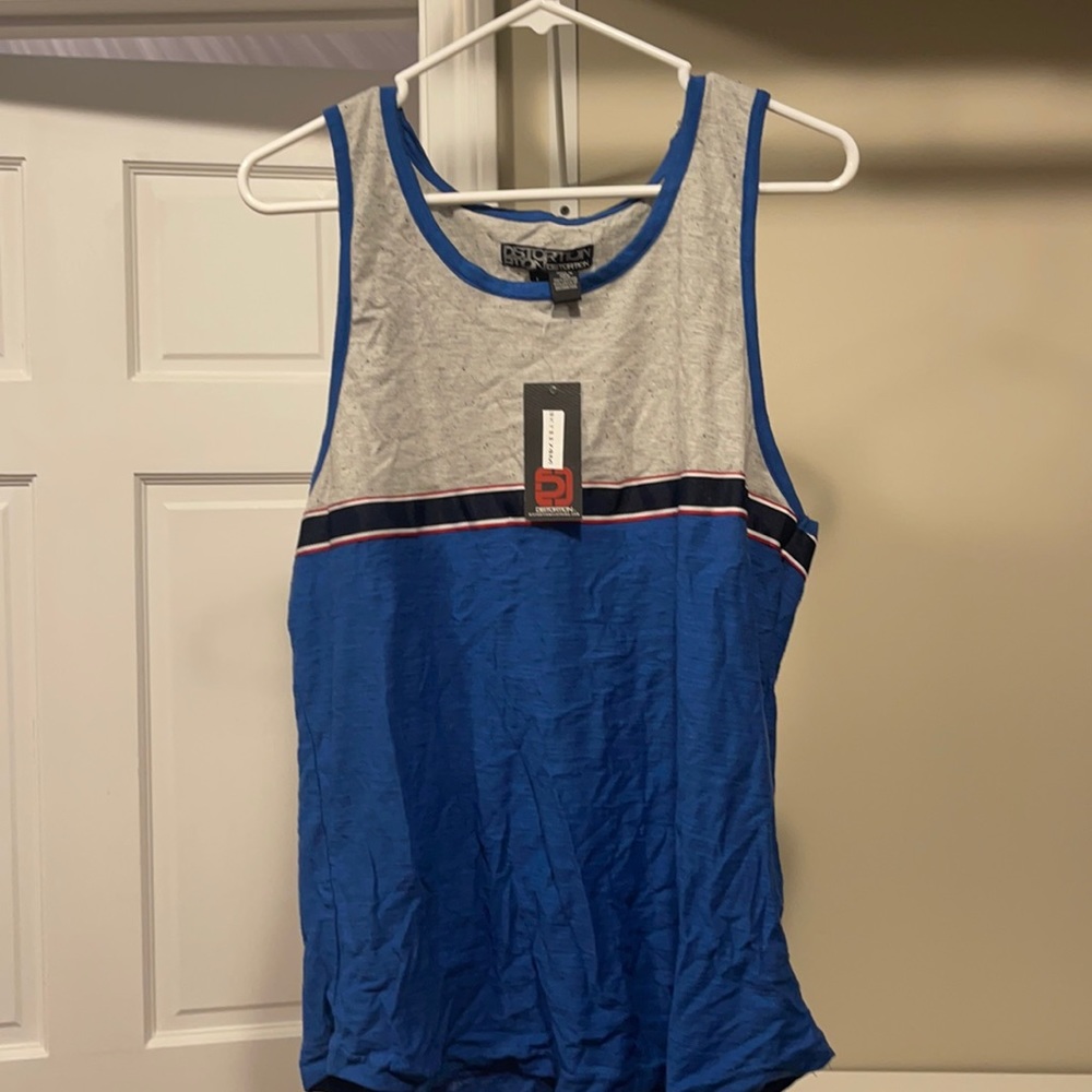 Distortion Tank Top